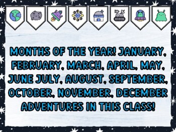 MONTHS OF THE YEAR! JANUARY, FEBRUARY, MARCH, APRIL, MAY, JUNE JULY, AUGUST,
