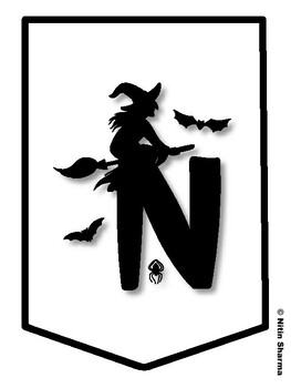 NINTH GRADE IS SPOOK-TACULAR! Halloween Bulletin Board Letters, Halloween B