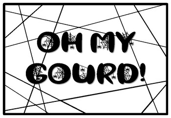 OH MY GOURD!, Halloween Coloring Pages, Halloween Morning Work