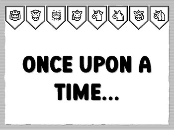 ONCE UPON A TIME... Unicorn Bulletin Board Kit, Ready to print Unicorn Classroo