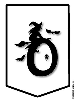 OUR FA-BOO-LOUS WORK! Halloween Bulletin Board Letters, Halloween Banner