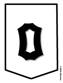 OUR FRIGHTENING WORK! Halloween Bulletin Board Letters, Halloween Banner