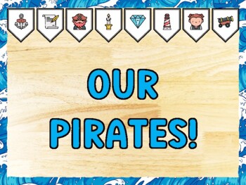 OUR PIRATES! Pirate Bulletin Board Kit & Door Décor, Pirate Classroom Décor