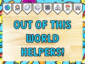 OUT OF THIS WORLD HELPERS! Universe Bulletin Board Kit & Door Décor