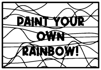 PAINT YOUR OWN RAINBOW! St. Patrick’s Day Activity