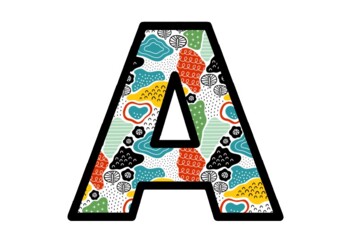 Party, New Year Bulletin Board Letters, Alphabet Posters, Classroom Decor