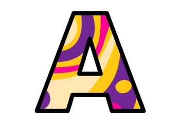 Party, New Year Bulletin Board Letters, Alphabet Posters, Classroom Decor