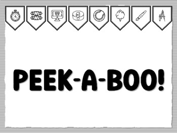 PEEK-A-BOO! Instant Bulletin Board Kit