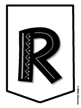 READING LIGHTS UP THE MIND! Christmas Bulletin Board Letters