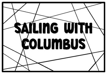SAILING WITH COLUMBUS Coloring Pages, Columbus Day Bulletin Board Quote