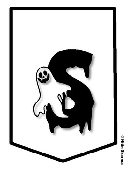 SECOND GRADE IS SPOOK-TACULAR! Halloween Bulletin Board Letters, Halloween