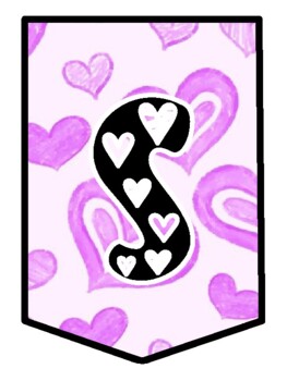 SENDING OUR LOVE! Valentine’s Day Bulletin Board Letters