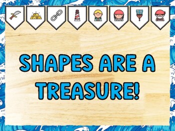 SHAPES ARE A TREASURE! Pirate Bulletin Board Kit & Door Décor