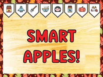 SMART APPLES! Fall Bulletin Board Kit & Door Décor, Fall Classroom Décor
