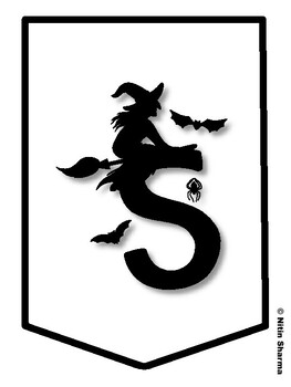 SPOOK-TACULAR WRITING! Halloween Bulletin Board Letters, Halloween Banner