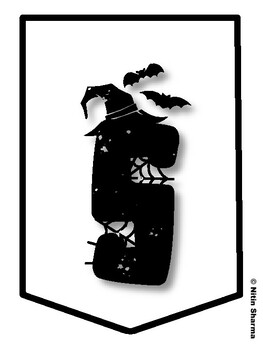 SPOOKY DAYS ARE HERE! Halloween Bulletin Board Letters, Halloween Banner