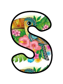 STAFF SHOUTOUTS! Tropical, Toucan Bulletin Board Decor