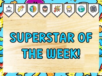 SUPERSTAR OF THE WEEK! Universe Bulletin Board Kit & Door Décor