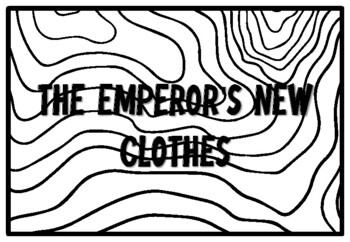 THE EMPEROR'S NEW CLOTHES, Grade 3 Literature Coloring Pages
