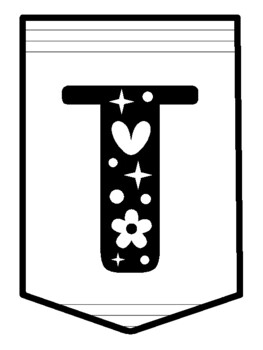 THINK SPRING!, Spring Bulletin Board Letters
