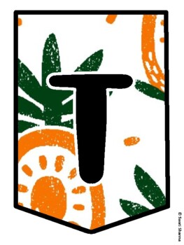 THIRD GRADE IS SWEET! Summer, Tropical, Pineapple Bulletin Board Letters