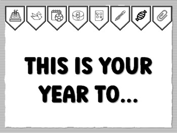 THIS IS YOUR YEAR TO... Instant Bulletin Board Kit