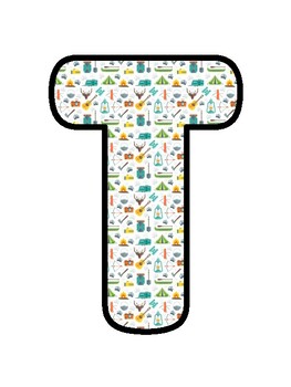 TIME FOR CAMPING! Camping, Summer Holidays Bulletin Board Decor