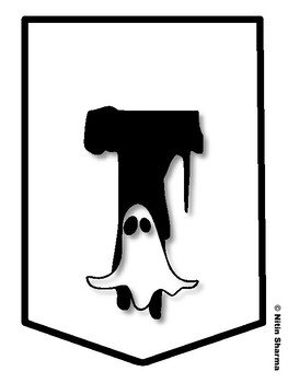 TIS THE SEASON TO BE SPOOKY! Halloween Bulletin Board Letters, Halloween Ba