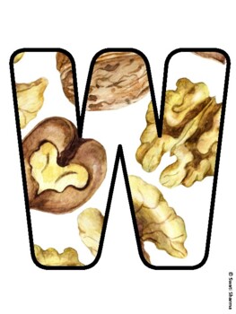 WE ARE NUTS ABOUT AUTUMN! Nuts Bulletin Board Letters