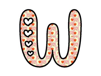 WE LOVE YOU TO PIECES! Valentine’s Day Bulletin Board Letters