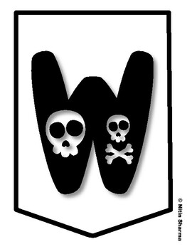 WELCOME TO HIGH SCHOOL! Halloween Bulletin Board Letters, Halloween Banner