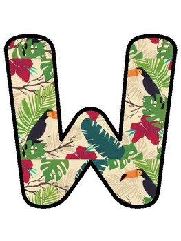 WELCOME TO HIGH SCHOOL! Tropical, Toucan Bulletin Board Decor