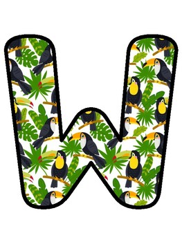 WELCOME TO MIDDLE SCHOOL! Tropical, Toucan Bulletin Board Decor