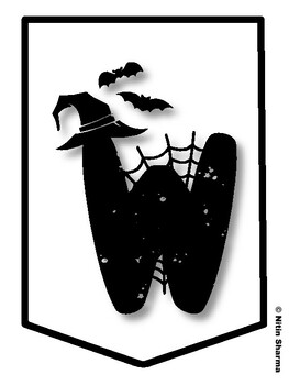 WELCOME TO OUR PATCH! Halloween Bulletin Board Letters, Halloween Banner