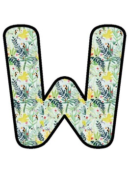 WELCOME TO SCHOOL! Tropical, Toucan Bulletin Board Decor