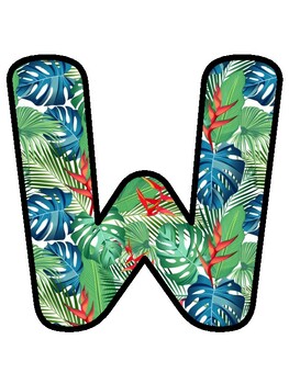 WELCOME! Tropical Bulletin Board Decor
