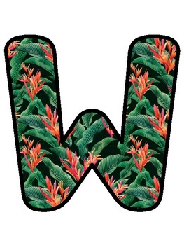 WE'RE WILD ABOUT FINANCIAL LITERACY! Tropical Bulletin Board Decor