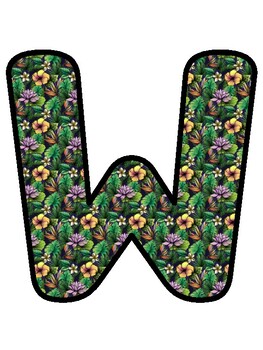 WE'RE WILD ABOUT GERMAN! Tropical Bulletin Board Decor