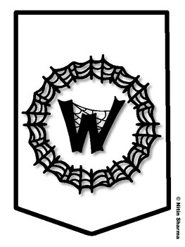 WHAT'S BREWING IN TWELFTH GRADE? Halloween Bulletin Board Letters, Hallowee