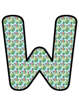 WILD ABOUT OUR BIRTHDAYS! Tropical, Toucan Bulletin Board Decor