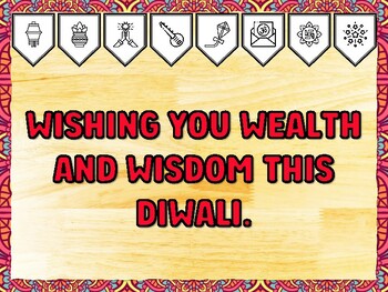 WISHING YOU WEALTH AND WISDOM THIS DIWALI. Diwali Printable Bulletin Board Ki