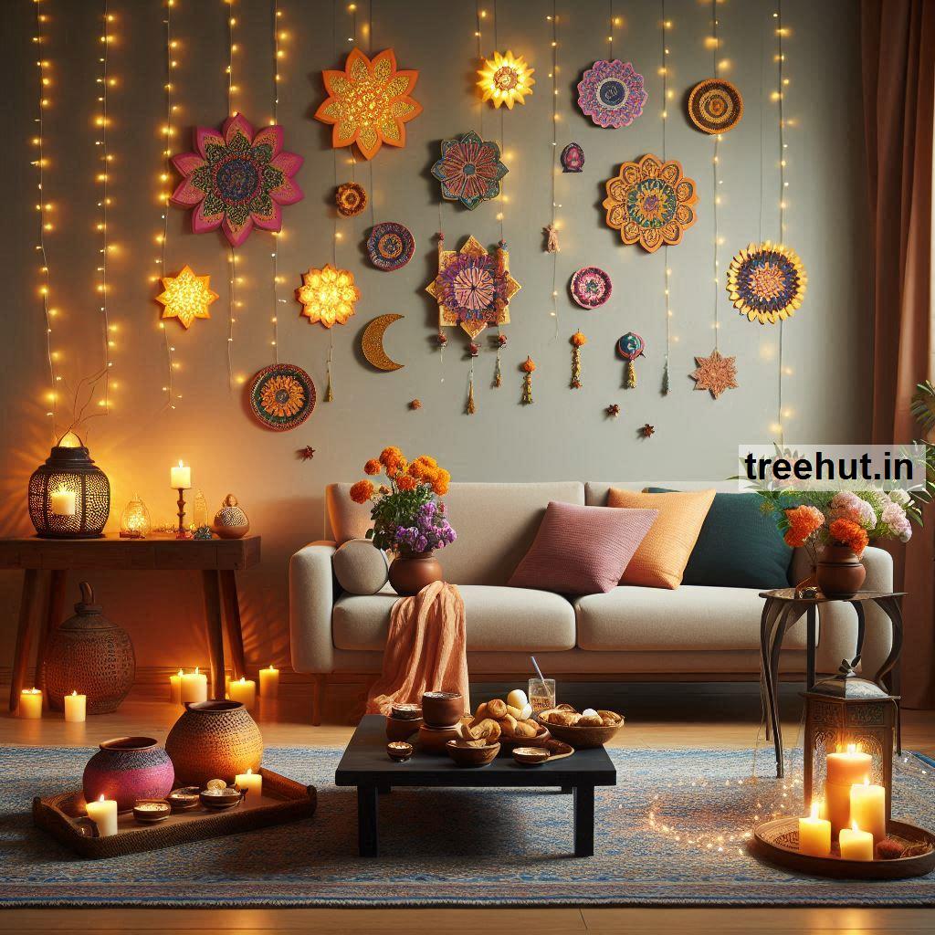 95 Diwali Decoration Ideas for Living Room with Decoration Techniques