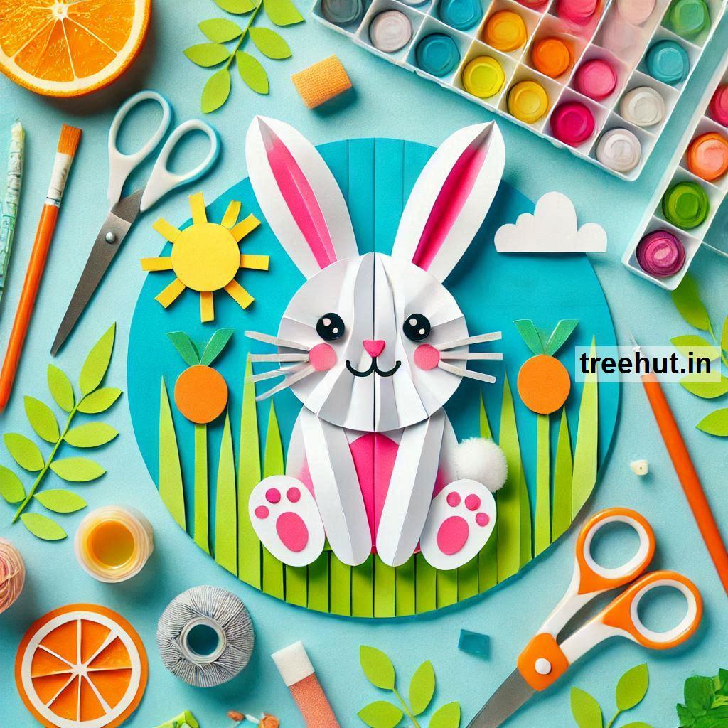 Bunny Paper Craft Ideas, Spring Classroom Activities