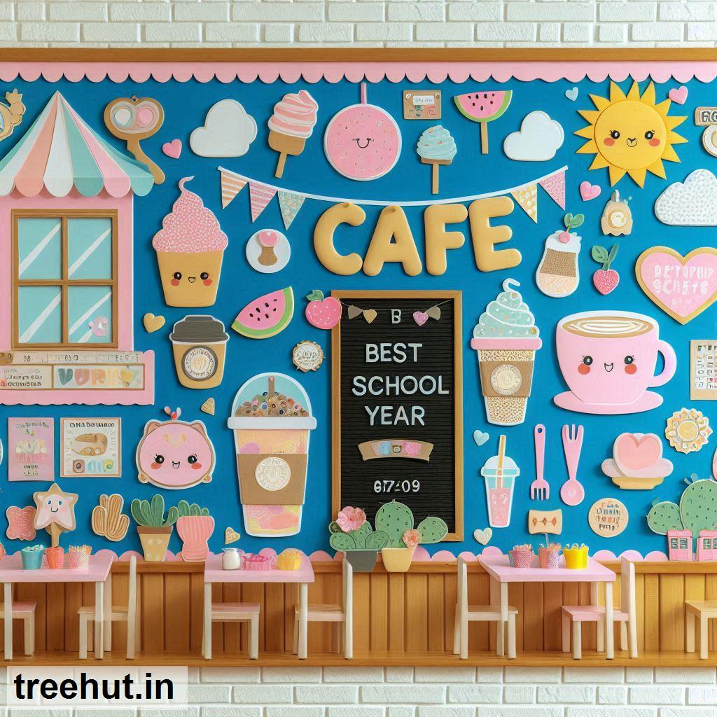 Café, End of Year Bulletin Board Ideas, Best Year Ever