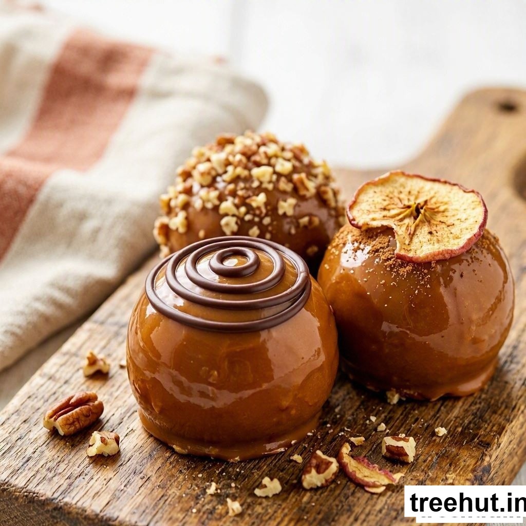 Caramel Apple Cake Balls, Fall Cake Pops Decoration Ideas