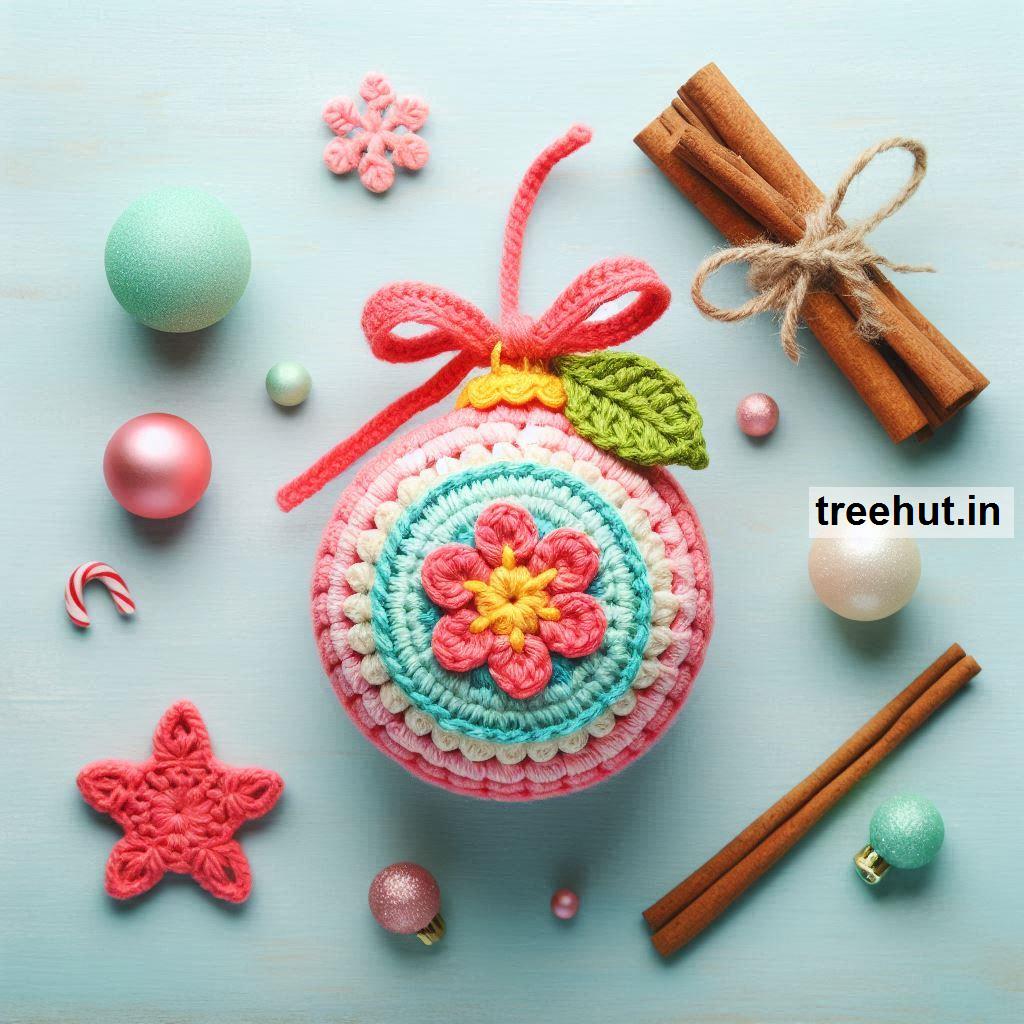 Christmas Baubles Crochet Ideas for Christmas Decoration Gifts or Selling