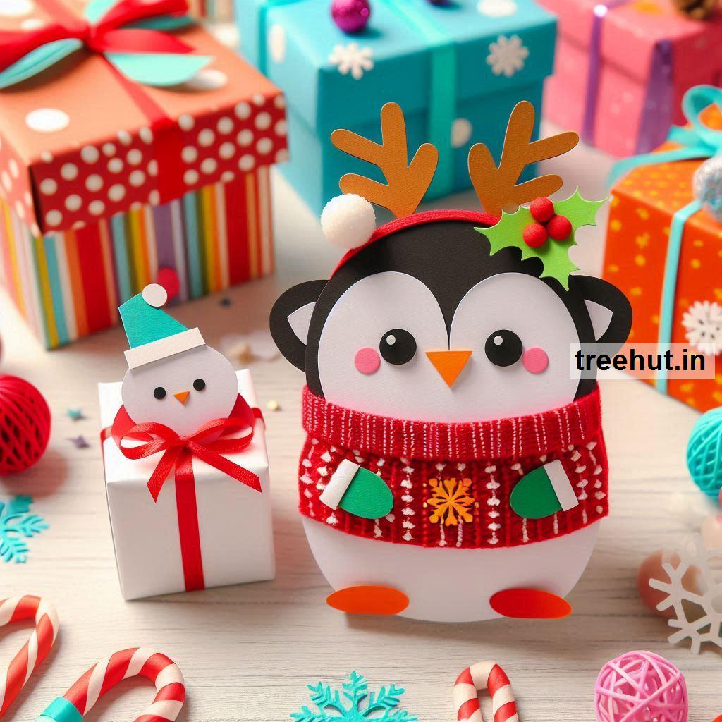Christmas Gifts Paper Craft Ideas, Christmas Decoration Ideas for Family Activity and Classroom Activity