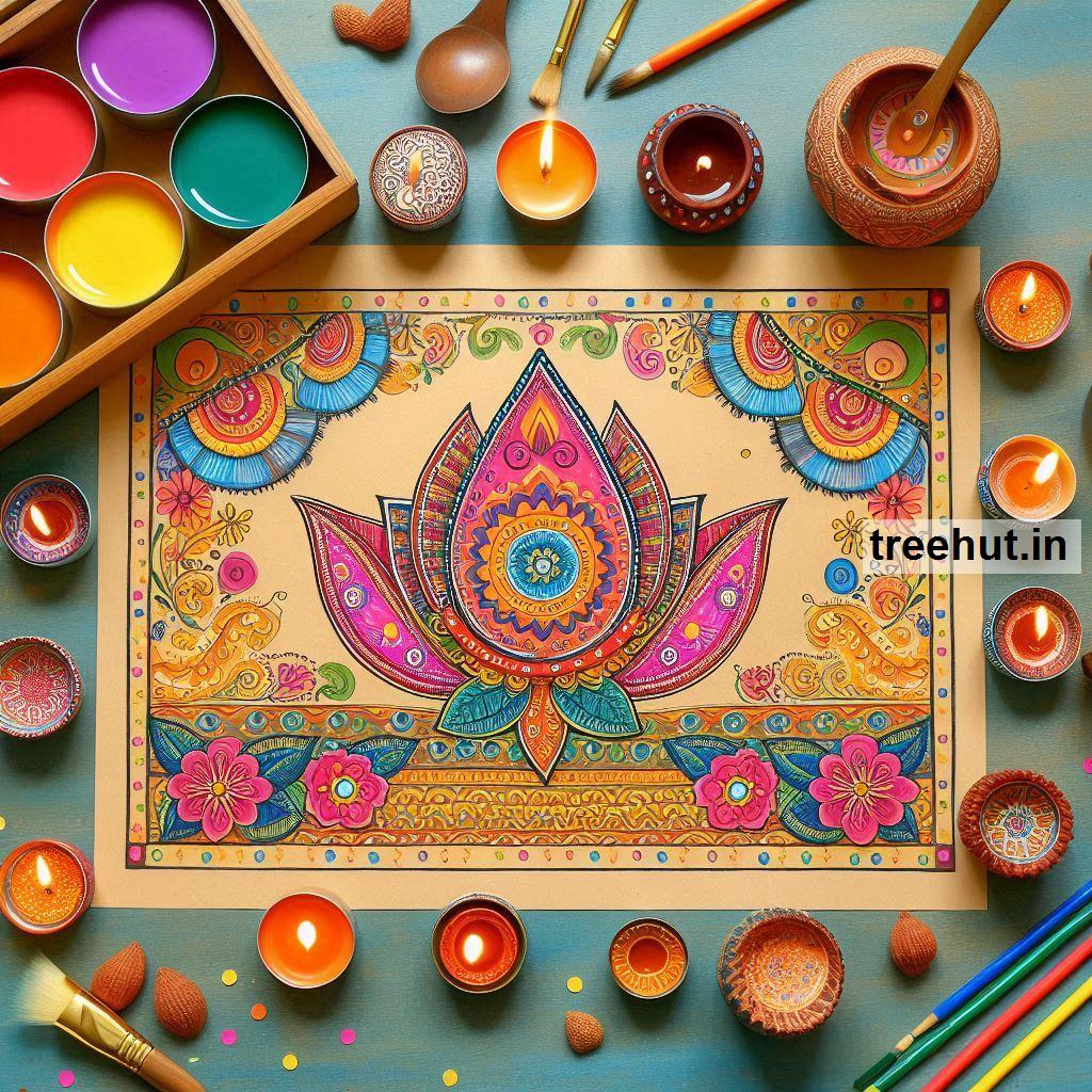 Diwali Decoration Ideas for School and 80 techniques for School Diwali Decoration and Classroom Activities