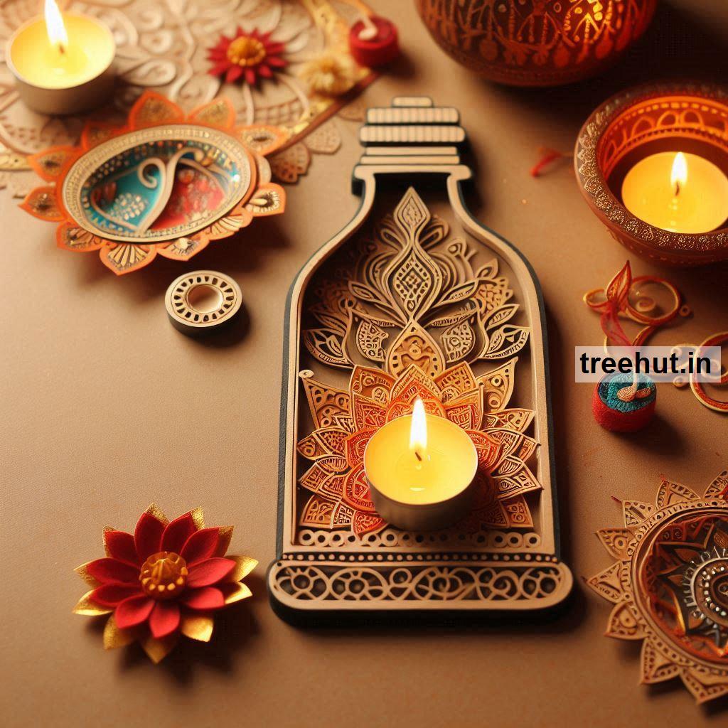 Diwali Decoration Ideas using Recycled Bottles for Craft and 80 techniques for Diwali Bottle Craft and Classroom Activities