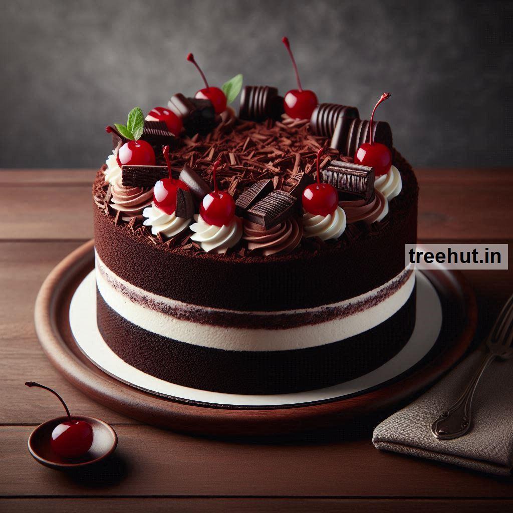 Eggless Black Forest Cake Recipe, Black Forest Cake Decoration Ideas and Techniques, Traditional German Cake Types